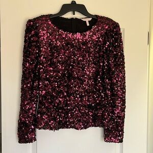 Rebecca Taylor sequin top